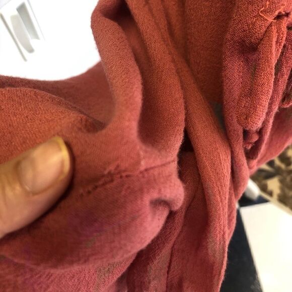 Johnny Was Calme Gauze Split Top M - Picture 9 of 12